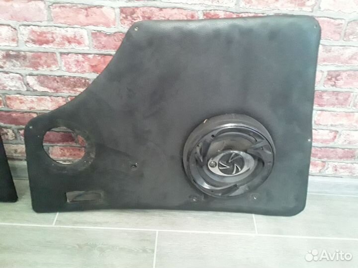 Дверные карты от Газели с динамиками