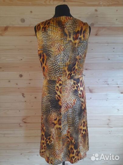 Платье макси Hauber натуральный шелк 46 р