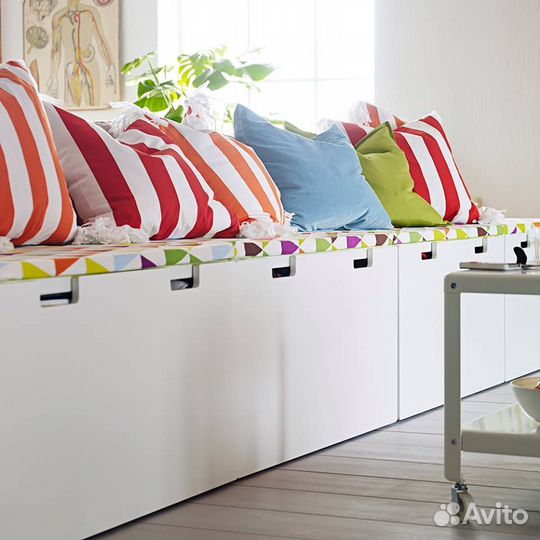 Подушка со съёмным чехлом IKEA 90*49