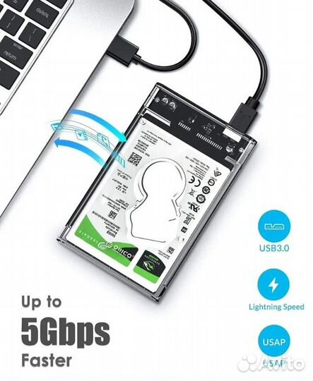 Внешний корпус для HDD USB3.0