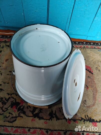 Эмалированный посуда бу