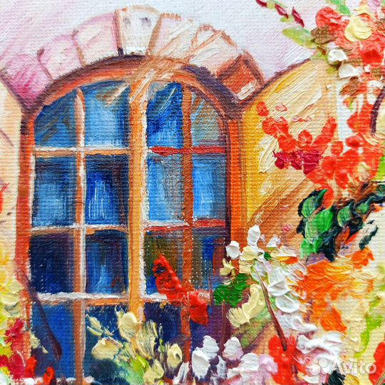 Картина с окном 
