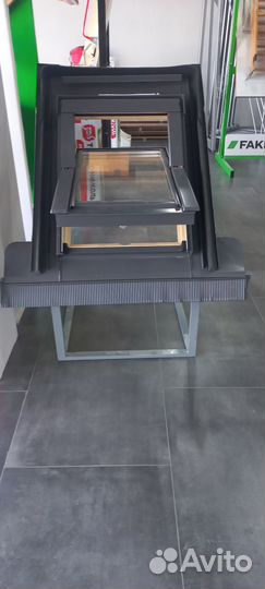 Окна в крышу и лестница на чердак