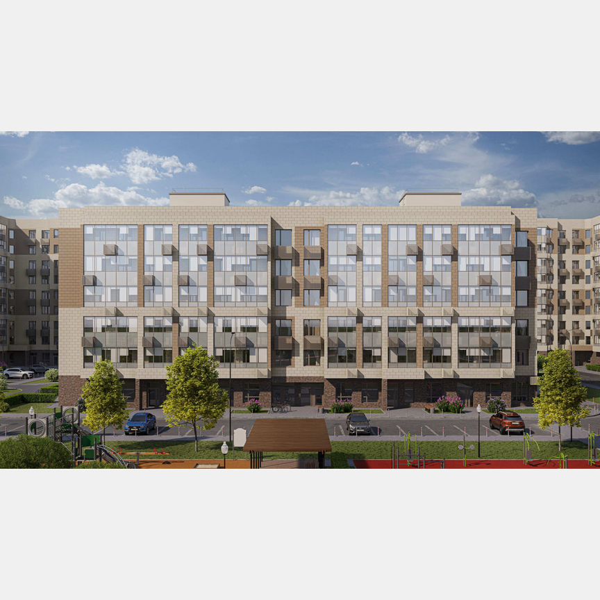 2-к. квартира, 63,8 м², 4/9 эт.