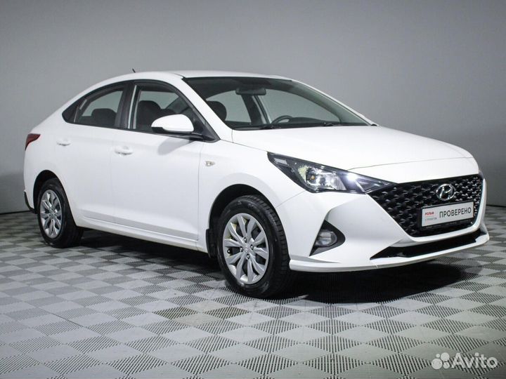 Hyundai Solaris 1.6 AT, 2021, 61 300 км