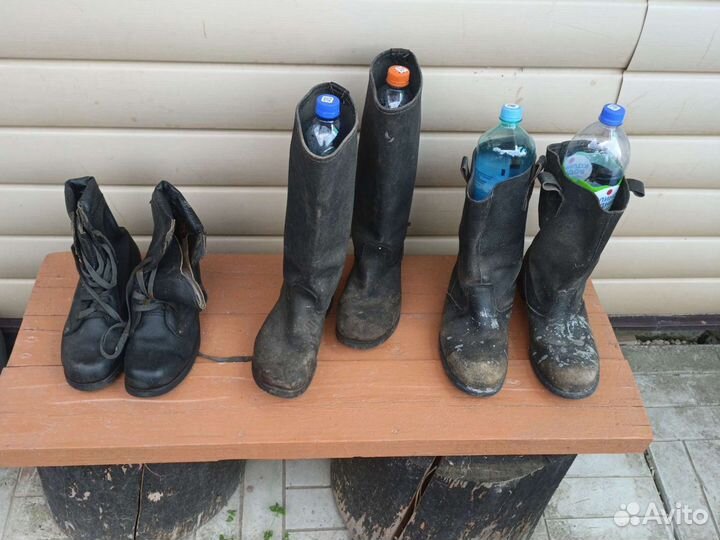 Кирзовые армейские сапоги б.у