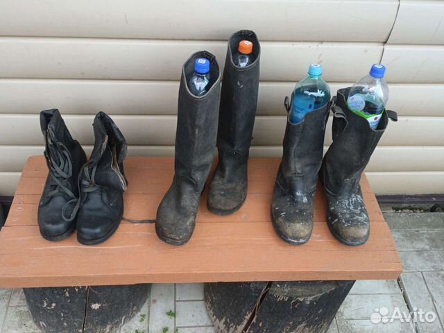 Кирзовые армейские сапоги б.у