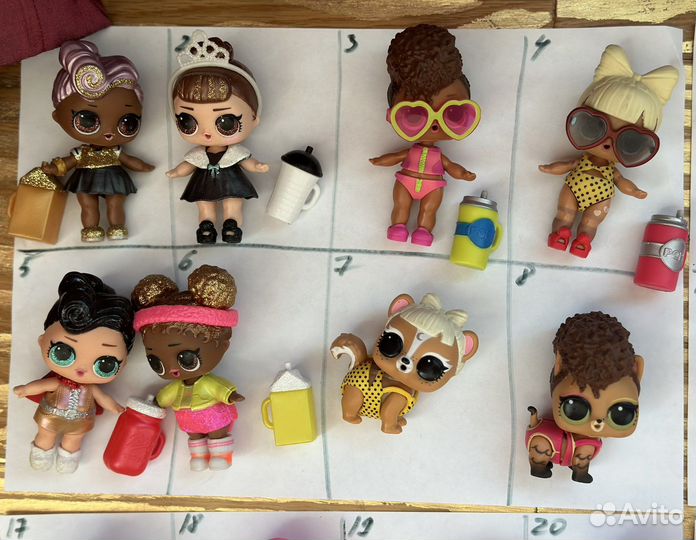 Кукла lol surprise omg lil лол сестрчики пиоомцы