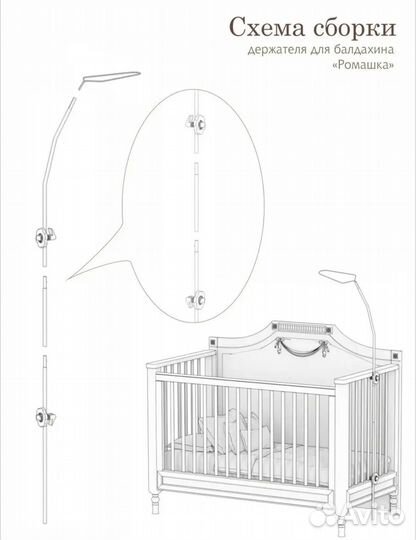 Держатель для балдахина