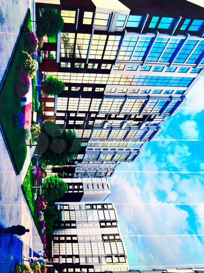 1-к. квартира, 54 м², 2/12 эт.