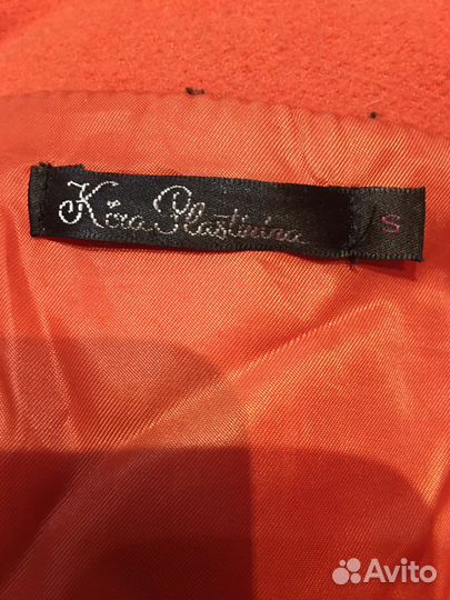 Пальто весна-осень с перчатками