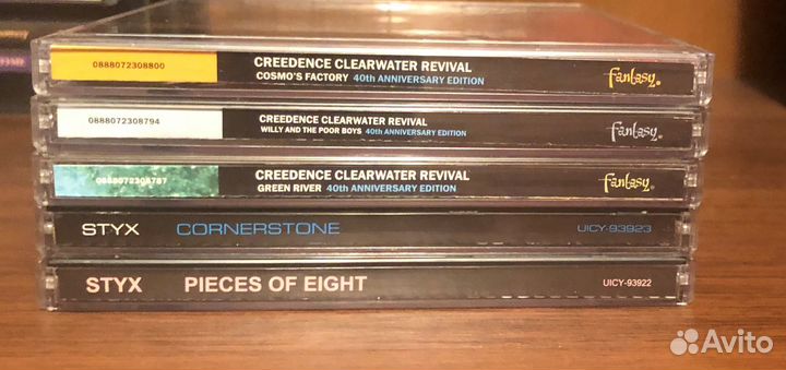 Cd диски Styx Creedence