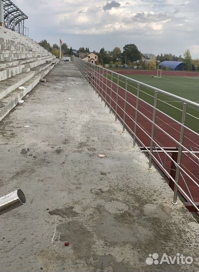 Перила из нержавейки, ограждение