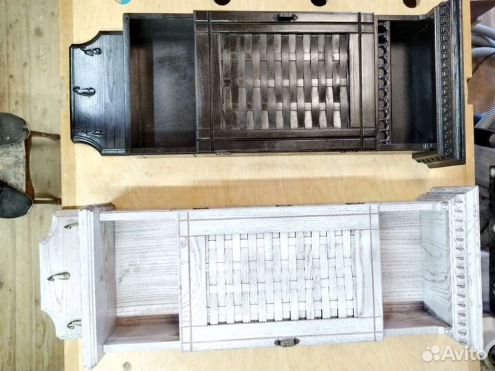 Ключница настенная из дерева