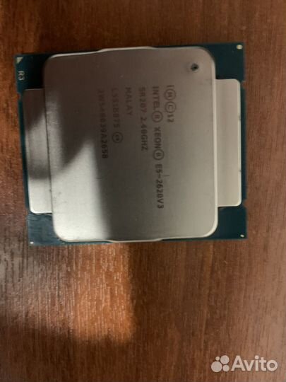 Процессор xeon e5 2620v3