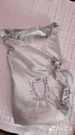 Конверт одеяло на выписку весна осень