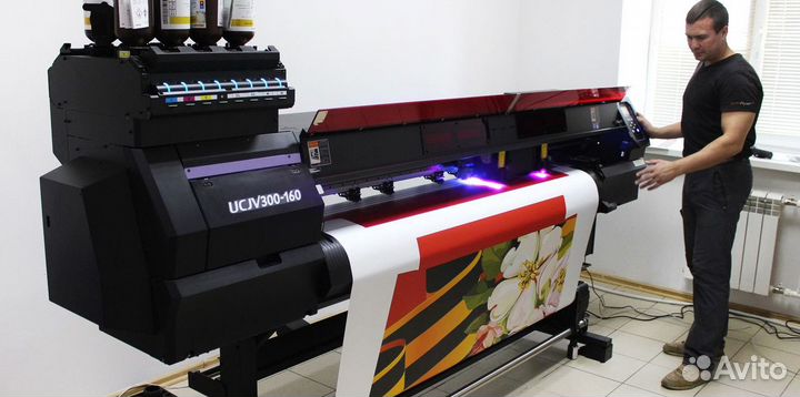 Уф печать на постерах