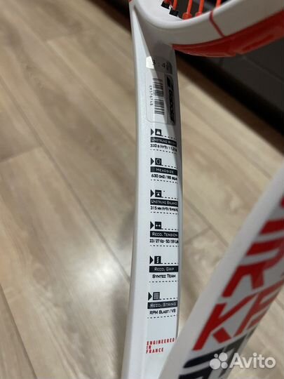 Ракетка для большого тенниса babolat strike tour