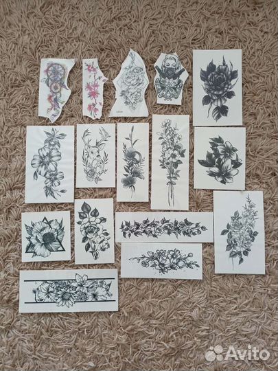 Тату наклейки