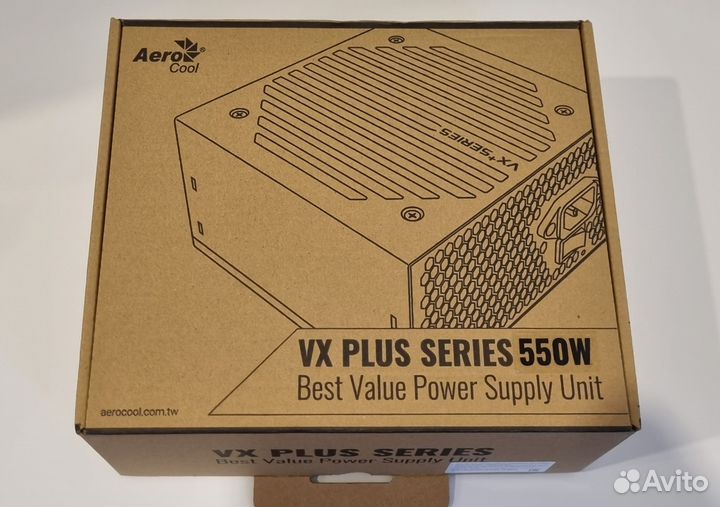 Блок питания AeroCool VX plus 550W