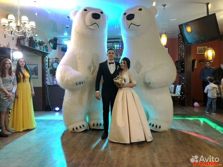 Костюм белого медведя