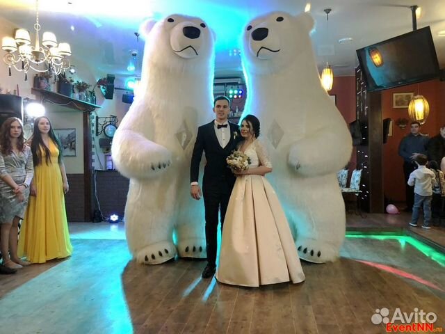 Костюм белого медведя