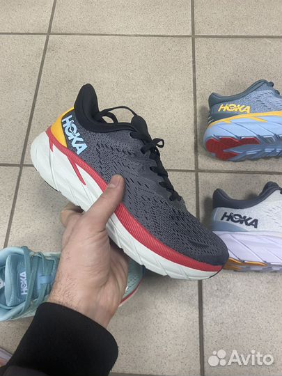 Кроссовки Hoka clifton 8 женские люкс