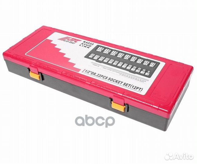 Набор головок 12-гранных 1/2