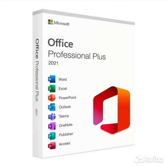 Microsoft Office 2021 Pro Plus с привязкой к лк