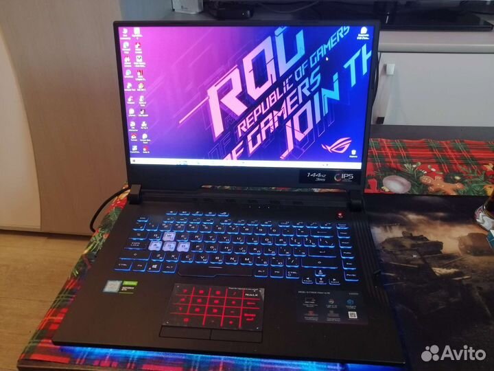 Игровой ноутбук asus rog stix