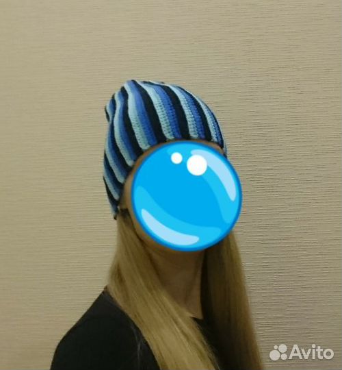 Шапка и митенки-комплект ручной работы