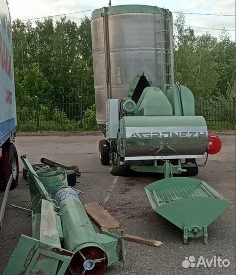 Зерносушилка циклического типа agronezh M20