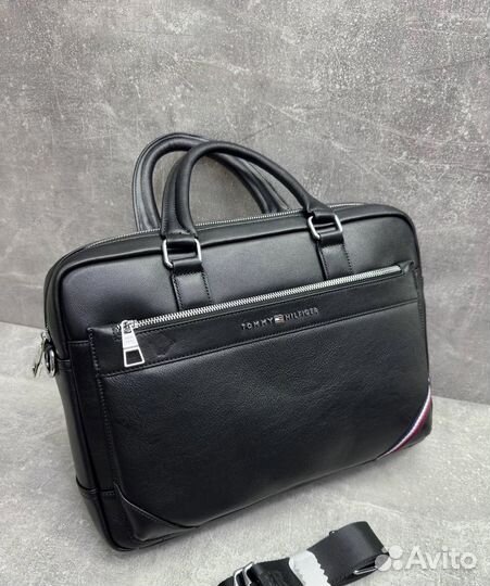 Мужской кожаный портфель