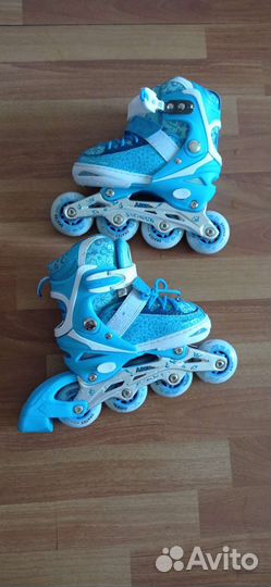 Роликовые коньки детские раздвижные