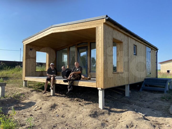 Дом 33 м² на участке 5 сот.