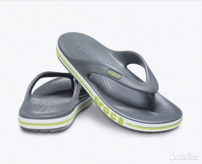 Шлепанцы Crocs оригинал, M10 серые