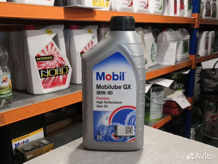 Масло трансмиссионное Mobil mobilube GX 80W-90 1л