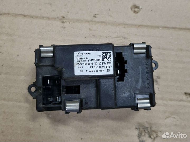 Реостат печки (резистор) Audi A6 C6 2005-2012