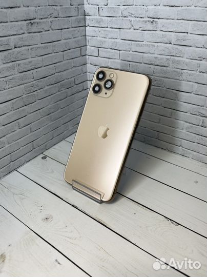 Корпус iPhone 11 Pro Gold Оригинал