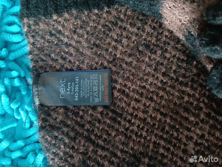 Комплект шапка, шарф