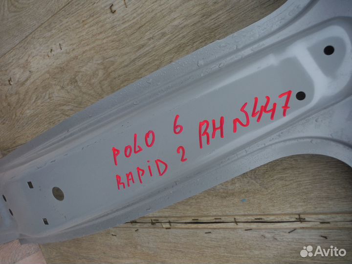 Боковина стойка правая №447 Polo Rapid Rapid 2