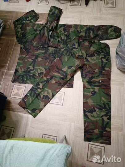 Костюм непромокаемый, камуфляжный