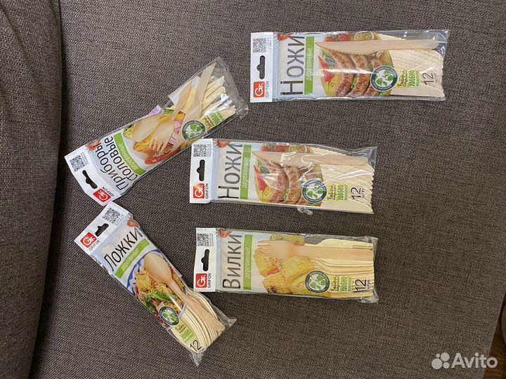 Деревянный и пласмассовый изделия