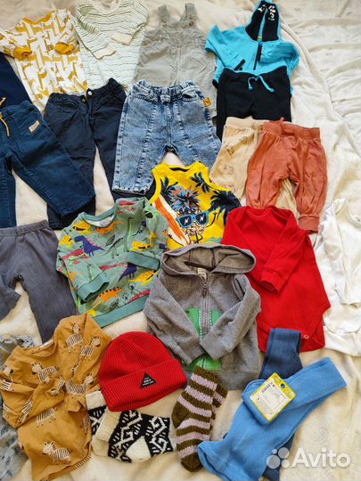 Одежда для мальчика пакетом 74 80