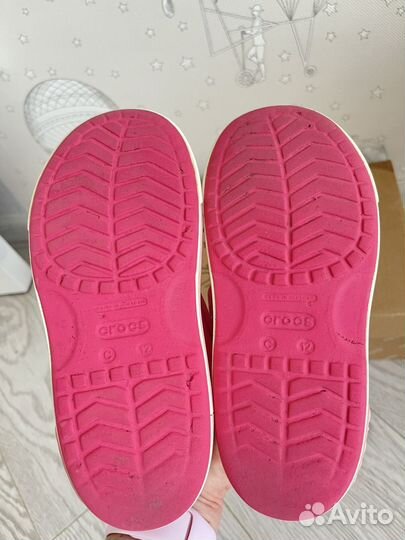 Сандалии для девочки Crocs c12