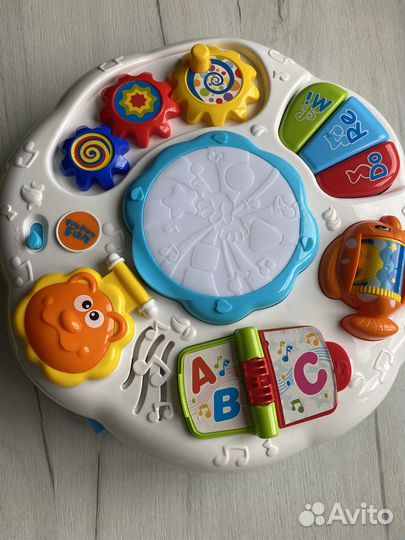Музыкальный барабан, развивающая игрушка