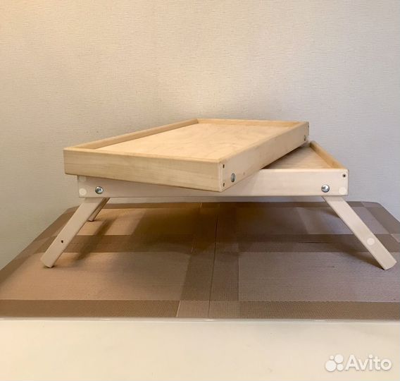 Деревянный стол мобильный кухонный трансформер