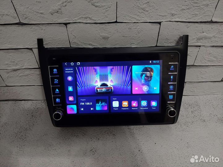 Магнитола Volkswagen polo 5 на android