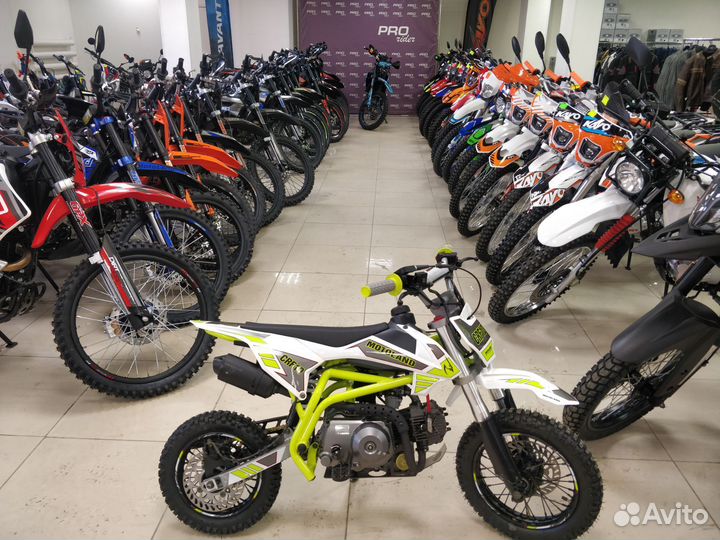 Детский питбайк Motoland CRF10 12/10 АКПП NEW