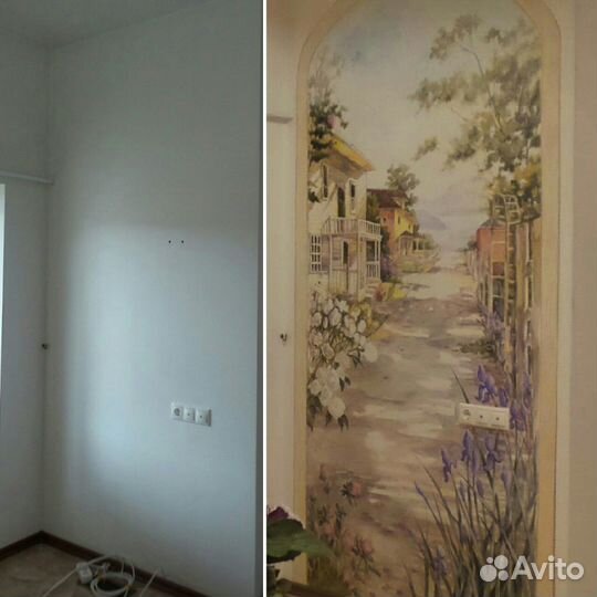 Художественная роспись стен